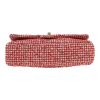 Bolso de mano Chanel  Timeless en tweed rojo y blanco - Detail D1 thumbnail