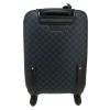 Louis Vuitton   rigid suitcase  in blue Cobalt damier canvas - Detail D4 thumbnail