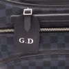 Louis Vuitton   rigid suitcase  in blue Cobalt damier canvas - Detail D5 thumbnail