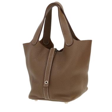 Borsa Hermès  Picotin 18 cm in pelle togo etoupe