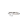 Bague solitaire Cartier 1895 en platine et diamant - 00pp thumbnail