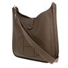 Hermès  Evelyne III shoulder bag  in grey togo leather - 00pp thumbnail