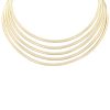 Rigid Vintage  linked necklace in yellow gold - 00pp thumbnail