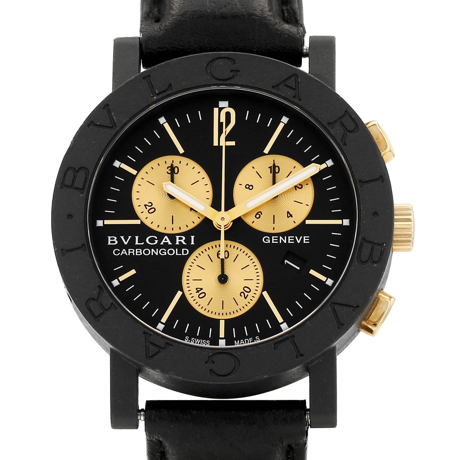 Orologio Bulgari Carbongold 415442 Collector Square