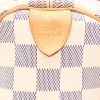 Bolso de mano Louis Vuitton  Speedy 30 en lona a cuadros azul celeste y cuero natural - Detail D2 thumbnail