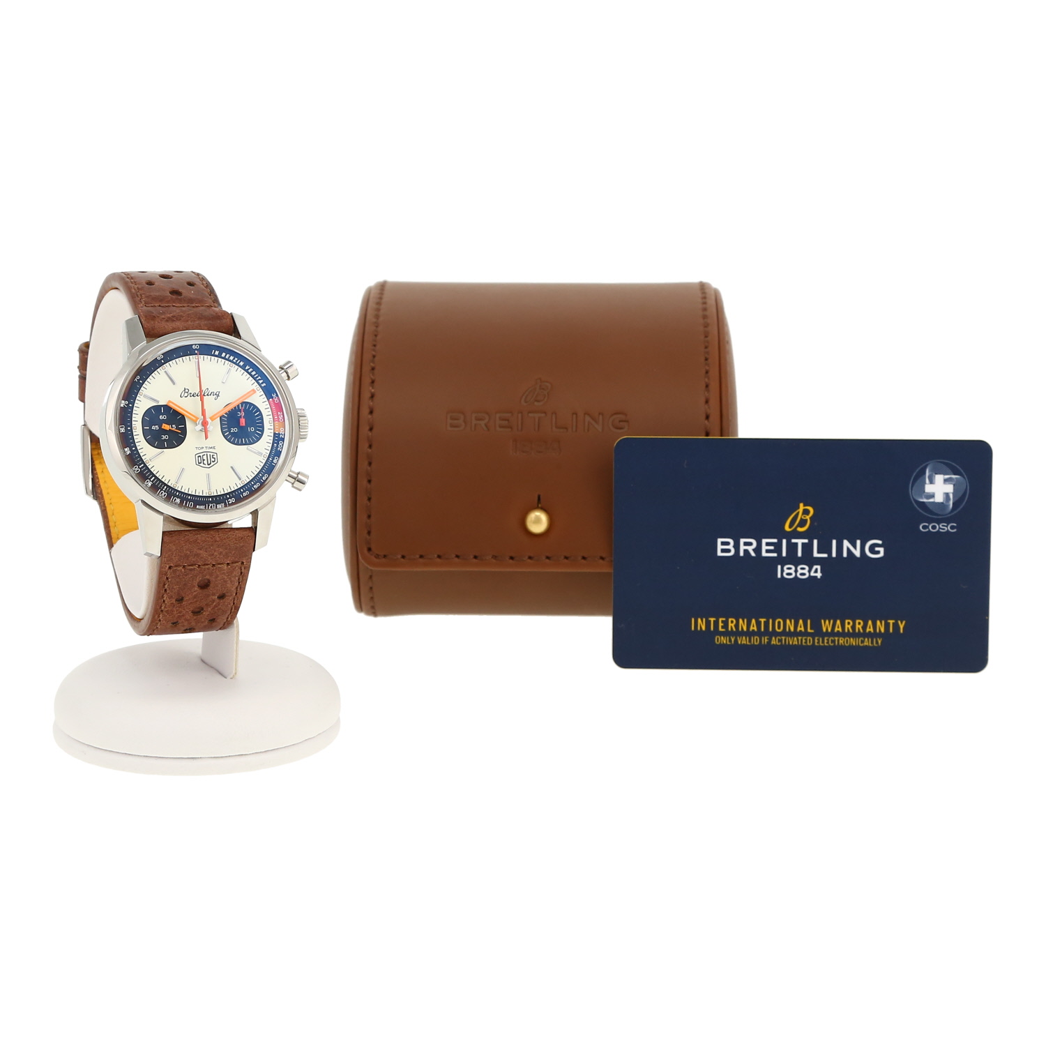Orologio Breitling Top Time X "Deus" Limited Edition in acciaio Ref: Breitling - A23310  Circa 2020 - Detail D2