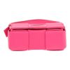 Bottega Veneta  Cassette shoulder bag  in pink intrecciato leather - Detail D1 thumbnail