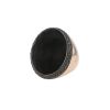 Bague Pomellato Iceberg en or rose, jais et diamants noirs - 00pp thumbnail