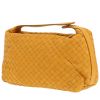 Borsa/pochette Bottega Veneta   in pelle intrecciata gialla - 00pp thumbnail