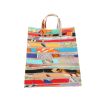 Hermès  Cas du Sac handbag  in off-white synthetic fabric  and multicolor silk - 360 thumbnail