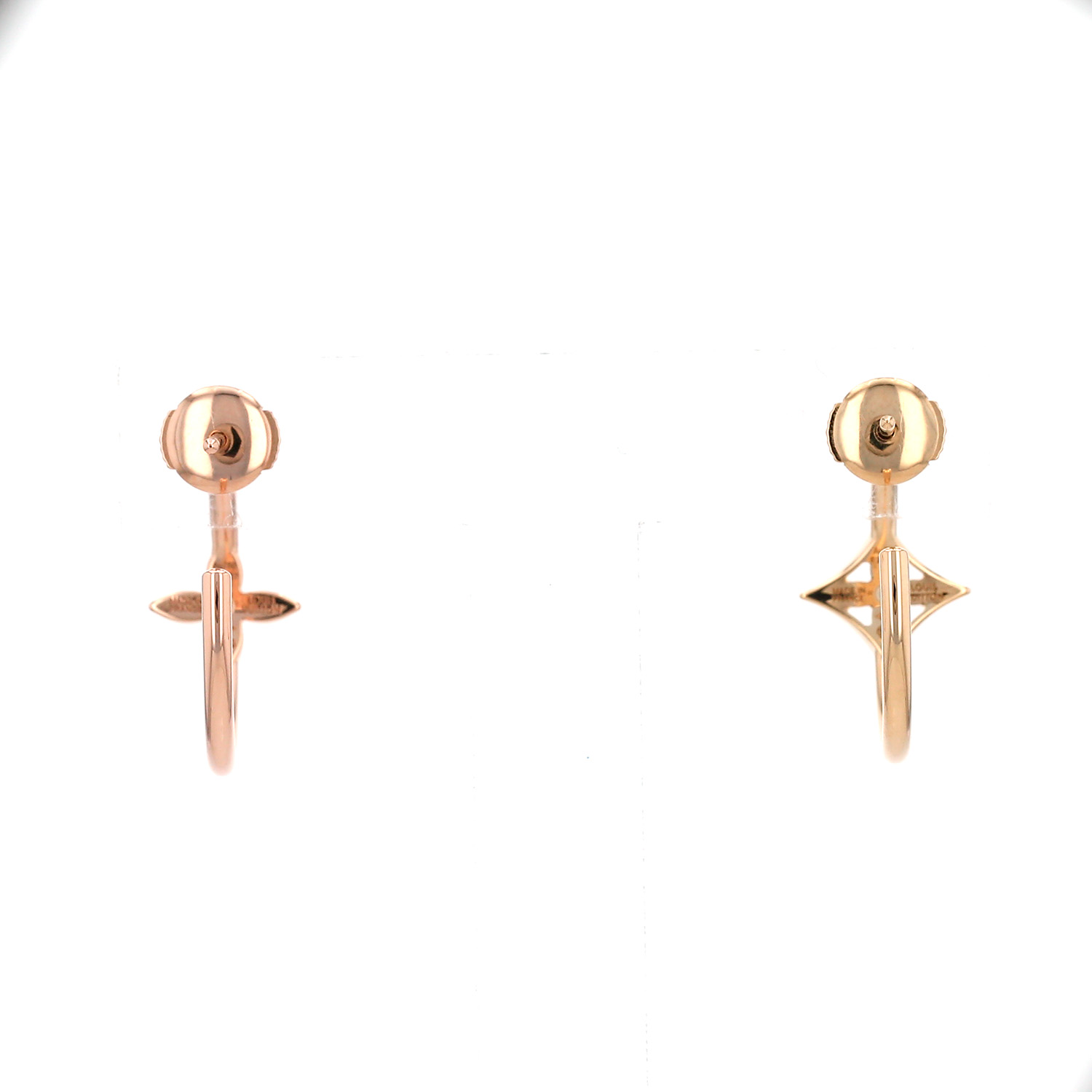 Orecchini Louis Vuitton Idylle Blossom in oro rosa, oro giallo e diamanti - Detail D5