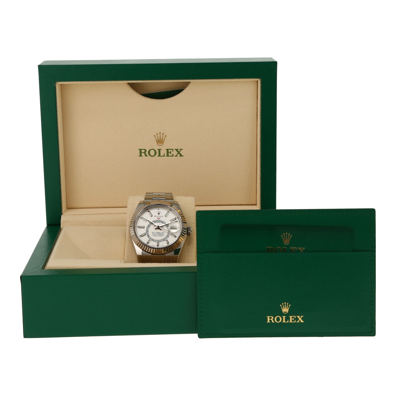 Montre Rolex Sky Dweller en or et acier Ref: Rolex - 326934  Vers 2022