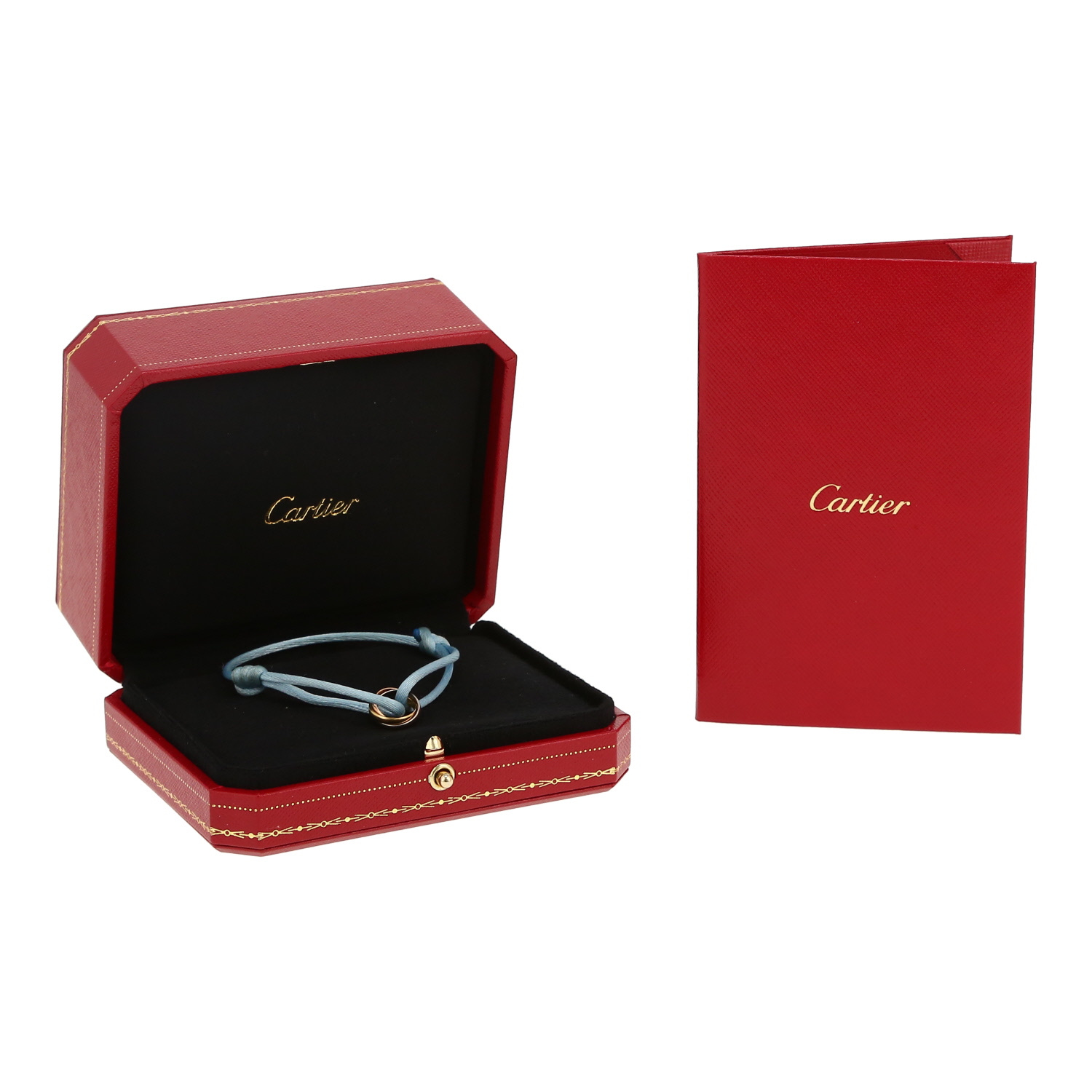 Cartier Trinity bracelet in 3 golds - Detail D2