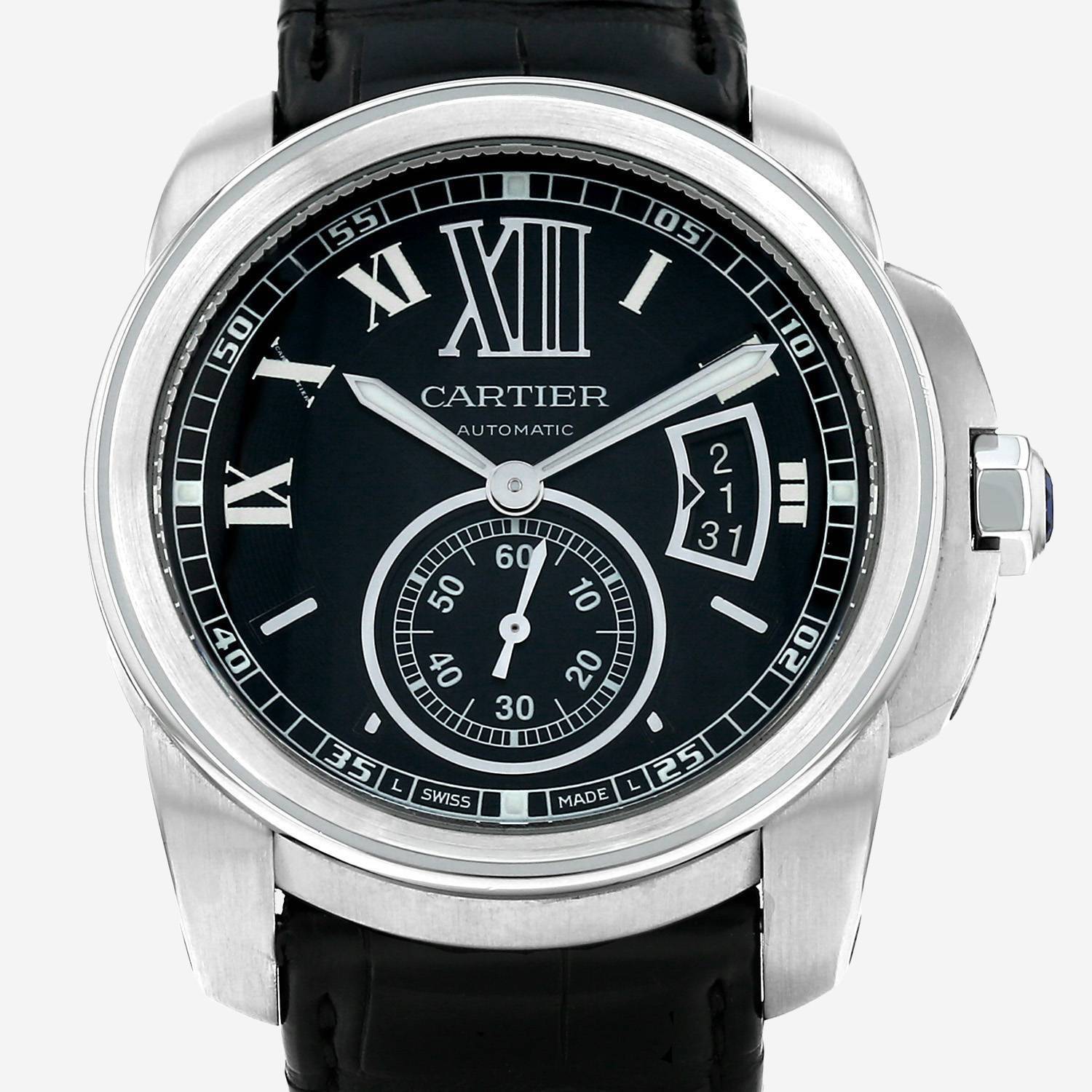 Cartier Calibre De Cartier Edition Limited Manager 2010 in stainless steel Ref: Cartier - 3299  Circa 2010