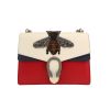 Bolso de mano Gucci  Dionysus en cuero blanco azul y rojo - 360 thumbnail