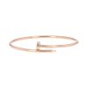 Bracciale Cartier Juste un clou modello piccolo in oro rosa - 00pp thumbnail