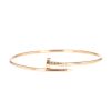 Bracciale Cartier Juste un clou modello piccolo in oro rosa - 360 thumbnail