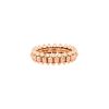 Anello Cartier Clash De Cartier modello piccolo in oro rosa - 00pp thumbnail