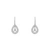 Boucheron Ava earrings in white gold and diamonds - 00pp thumbnail