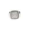 Fred Pain de Sucre large model ring in white gold and diamonds - 360 thumbnail