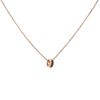 Boucheron Quatre necklace in pink gold and PVD - 00pp thumbnail