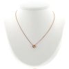 Boucheron Quatre necklace in pink gold and PVD - 360 thumbnail