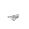 Boucheron Serpent Bohème size XS ring in white gold and diamonds - 360 thumbnail