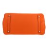 Hermès  Birkin 35 cm handbag  in orange togo leather - Detail D1 thumbnail