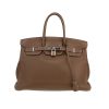 Bolso de mano Hermès  Birkin 35 cm en cuero togo marrón etoupe - 360 thumbnail