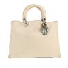 Bolso de mano Dior  Diorissimo en cuero de búfalo blanco - 360 thumbnail