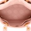 Bolso de mano Dior  Lady D- Lite en lona cannage rosa - Detail D3 thumbnail