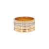 Boucheron Quatre Radiant Edition ring in yellow gold, white gold and diamonds - 00pp thumbnail