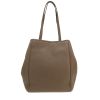 Sac cabas Celine   en cuir taupe - Detail D4 thumbnail