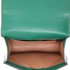 Bolso bandolera Gucci  GG Marmont mini  en cocodrilo verde - Detail D3 thumbnail