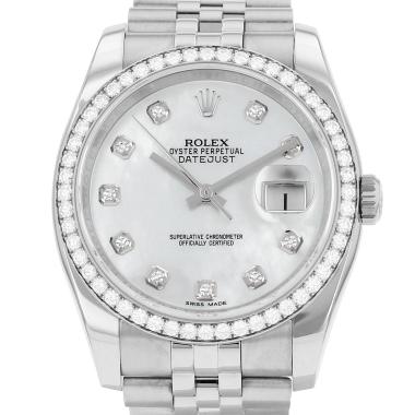 Rolex Datejust  in gold and stainless steel Ref: Rolex - 116244  Circa 2016