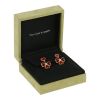 Paire de pendants d'oreilles Van Cleef & Arpels Sweet Hearts en or rose, cornaline et diamants - Detail D2 thumbnail