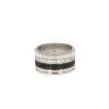 Bague Boucheron Quatre Black Edition grand modèle en or blanc, diamants et PVD noir - 360 thumbnail