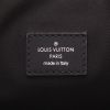 Borsa portadocumenti Louis Vuitton   in tela a scacchi grigia e pelle nera - Detail D2 thumbnail