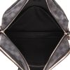 Borsa portadocumenti Louis Vuitton   in tela a scacchi grigia e pelle nera - Detail D3 thumbnail