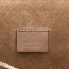 Bolso para llevar al hombro o en la mano Gucci  Dionysus en tejido "sûpreme GG" beige y ante marrón - Detail D2 thumbnail