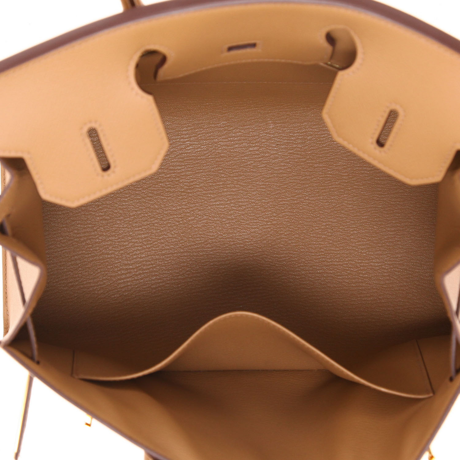 Hermès  Birkin 30 cm handbag  in Biscuit epsom leather - Detail D3