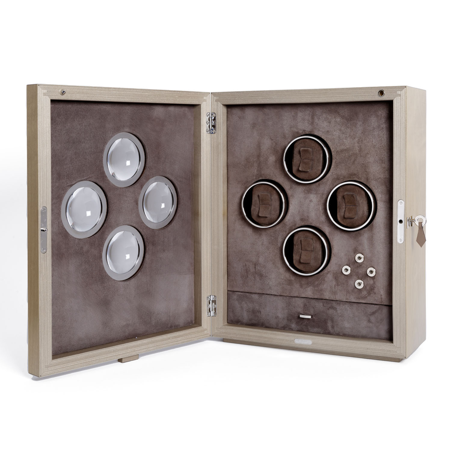 Hermès, Watch winder for four watches - from 2020's - Detail D1