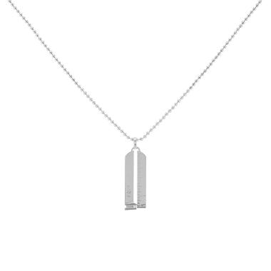 Ciondolo Fred Calibre in oro bianco e diamante