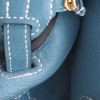 Bolso de mano Hermès  Kelly 25 cm en cuero togo azul - Detail D4 thumbnail