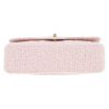 Bolso de mano Chanel  Timeless Classic en tweed rosa - Detail D1 thumbnail