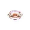 Pomellato Pin Up ring in pink gold, amethyst and diamonds - 360 thumbnail