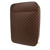 Louis Vuitton  Pegase suitcase  in brown damier canvas  and brown leather - 00pp thumbnail