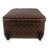 Louis Vuitton  Pegase suitcase  in brown damier canvas  and brown leather - Detail D1 thumbnail