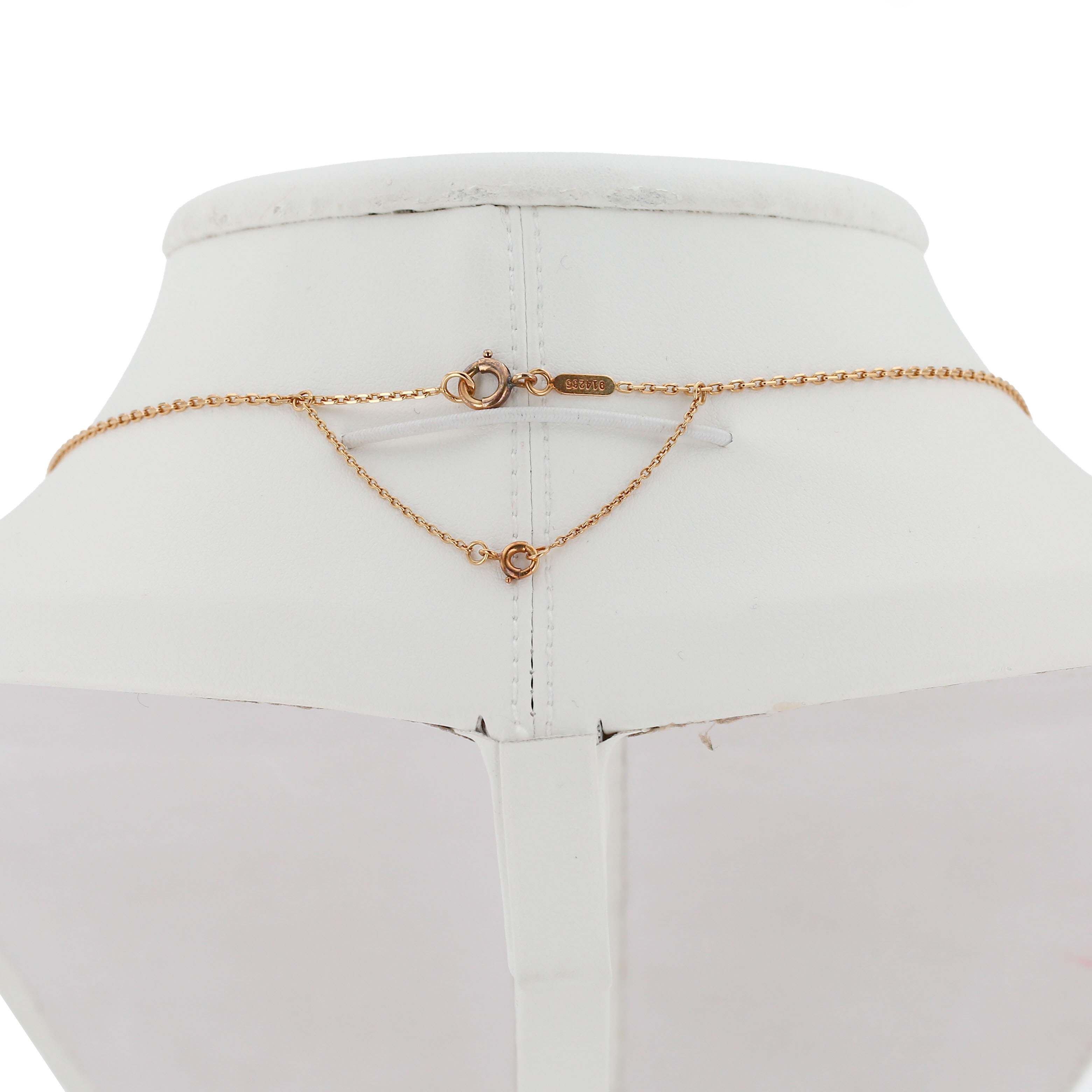 Collana Cartier Inde Mystérieuse in oro giallo e diamanti - Detail D3