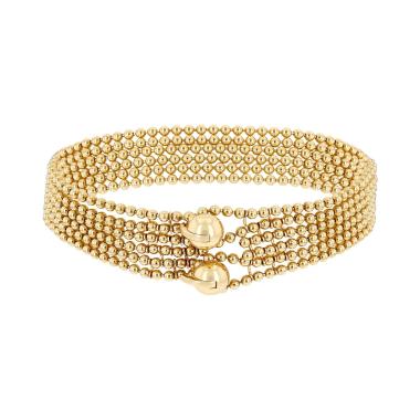 Bracelet Cartier Draperie en or jaune